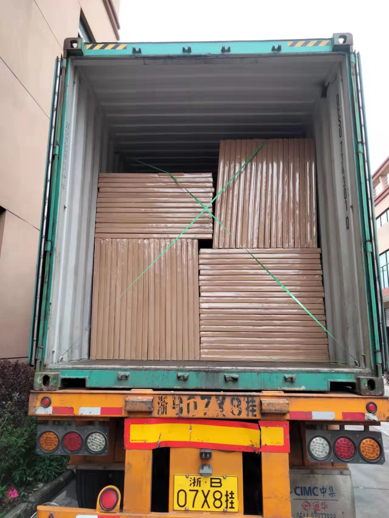 Placa PVC de caixa de caixa