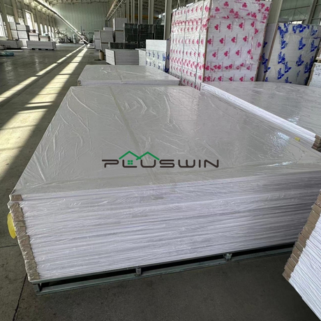 Folha de espuma de PVC branca de espuma de plástico de alta densidade