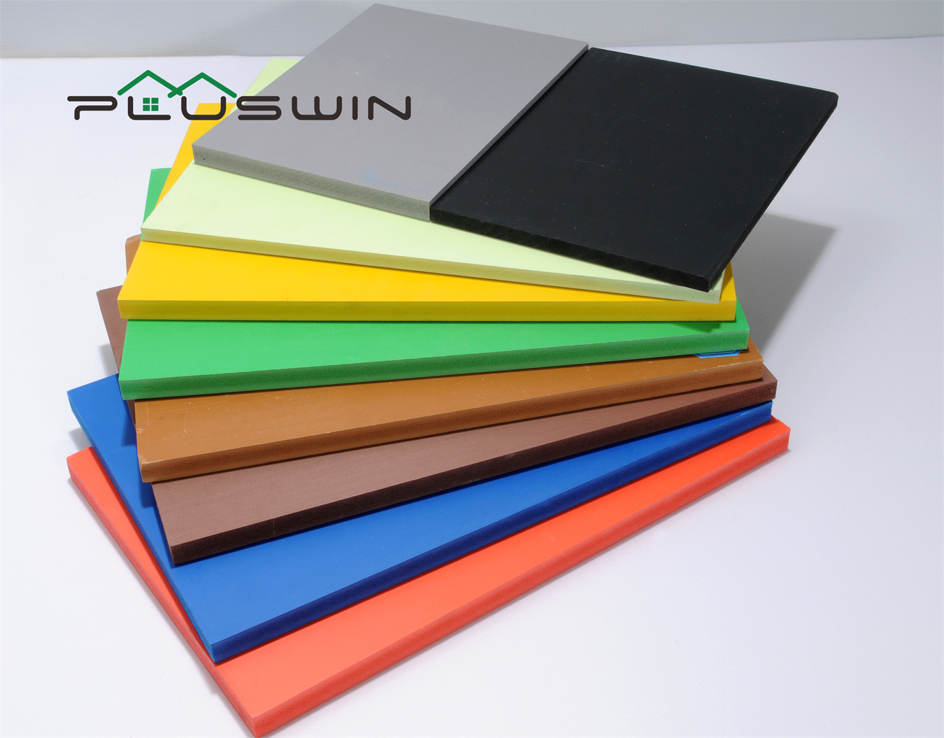 Densidade de alta densidade 1 2 polegada Black PVC Foam Board Wall 